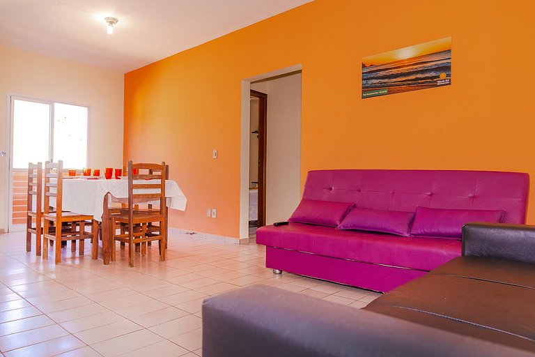 Apartamento Praia Grande Ubatuba, Único, 2 vagas garagem, In