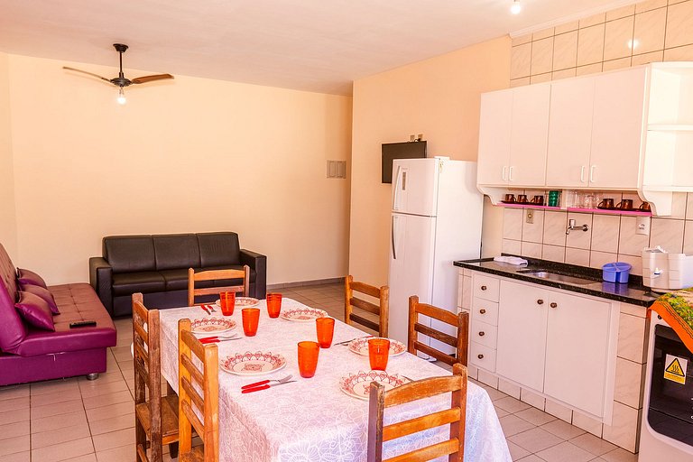 Apartamento Praia Grande Ubatuba, Único, 2 vagas garagem, In