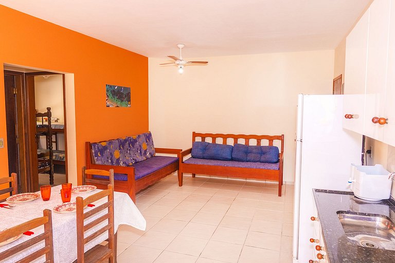 Apartamento Praia Grande Ubatuba, Individual, 2 estacionamie