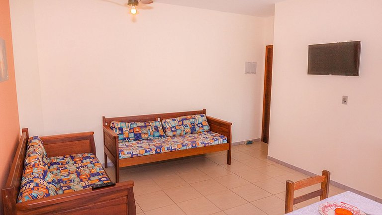 Apartamento Praia Grande de Ubatuba, Único, 2 vagas garagem,