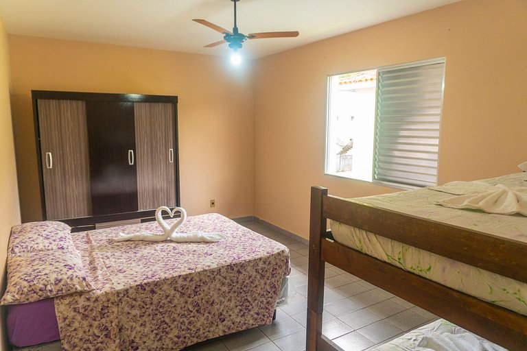 201 - Primeira Quadra do Mar Apartamento Aconchegante WiFi