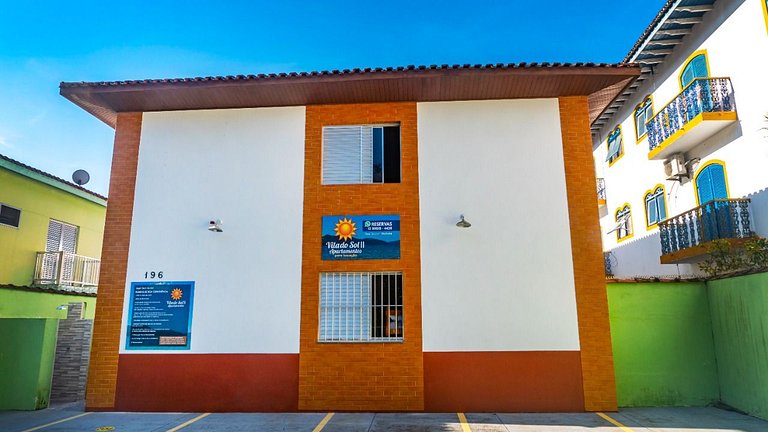 201 - Primeira Quadra do Mar Apartamento Aconchegante WiFi