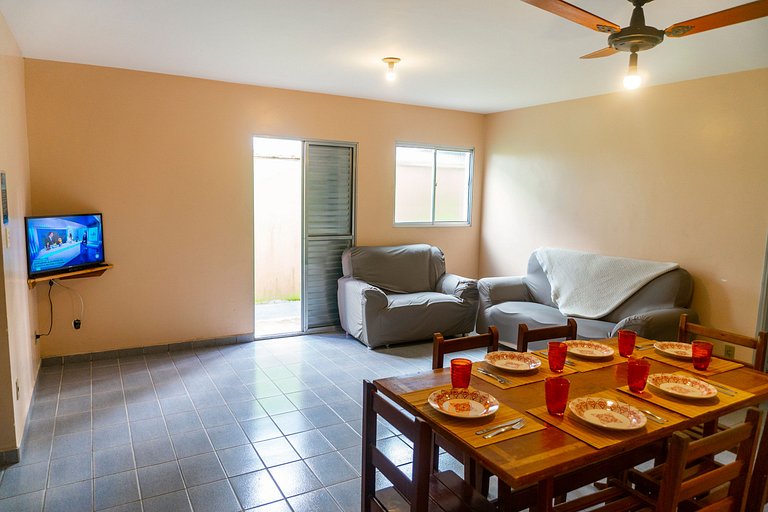 103 - Apartamento Aconchegante Primeira Quadra do mar 2 Vaga
