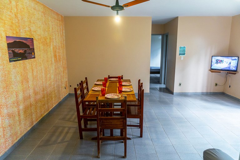 103 - Apartamento Aconchegante Primeira Quadra do mar 2 Vaga