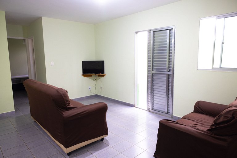 103 - Apartamento Aconchegante Primeira Quadra do mar 2 Vaga