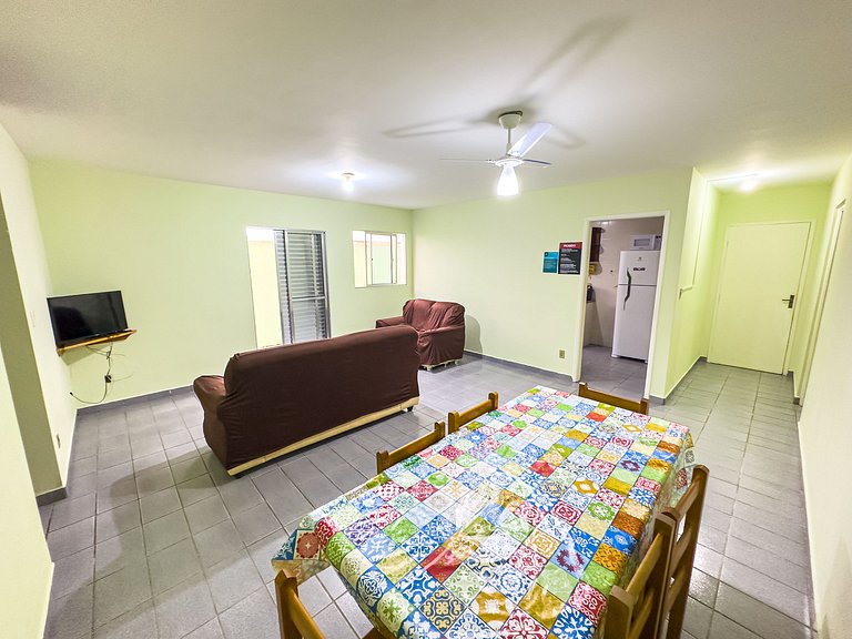 103 - Apartamento Aconchegante Primeira Quadra do mar 2 Vaga