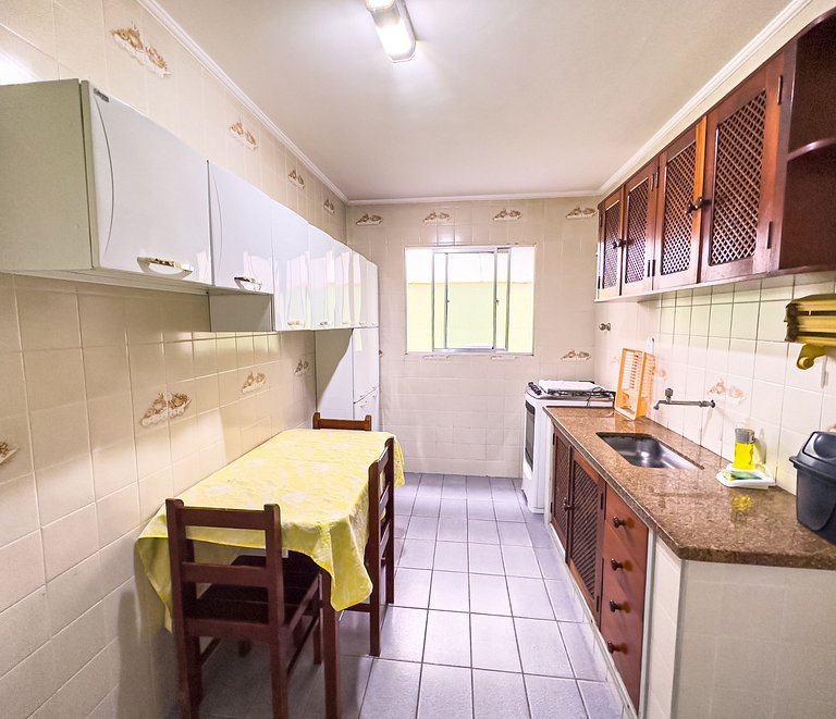 103 - Apartamento Aconchegante Primeira Quadra do mar 2 Vaga