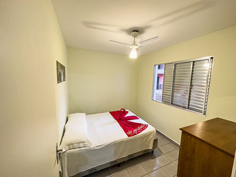 203 - Apartamento Aconchegante Primeira Quadra do mar 2 Vaga